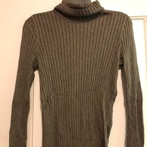 Soft Sonoma ribbed turtleneck.